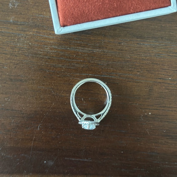 2 Carat Pear Lab Grown Diamond Engagement Ring - Picture 9 of 15